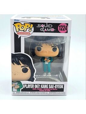 Funko Pop Squid Game 1224 Player 067: Kang Sae-Byeok NEW #1302
